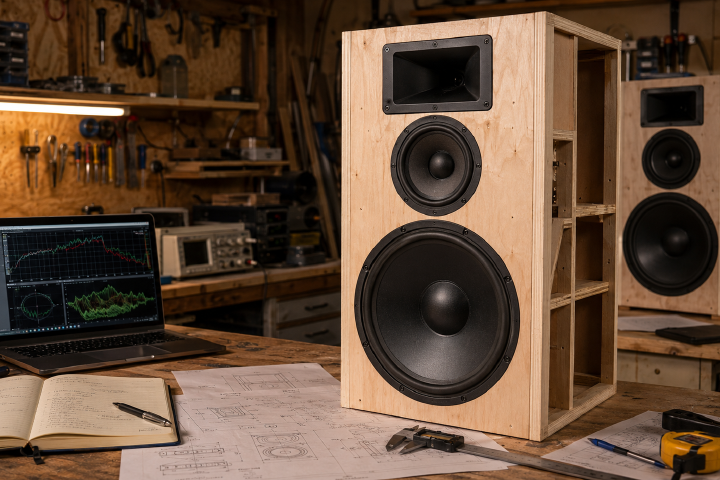 MB-158 Club Monitor : carnet de recherche pour une paire d’enceintes DIY actives